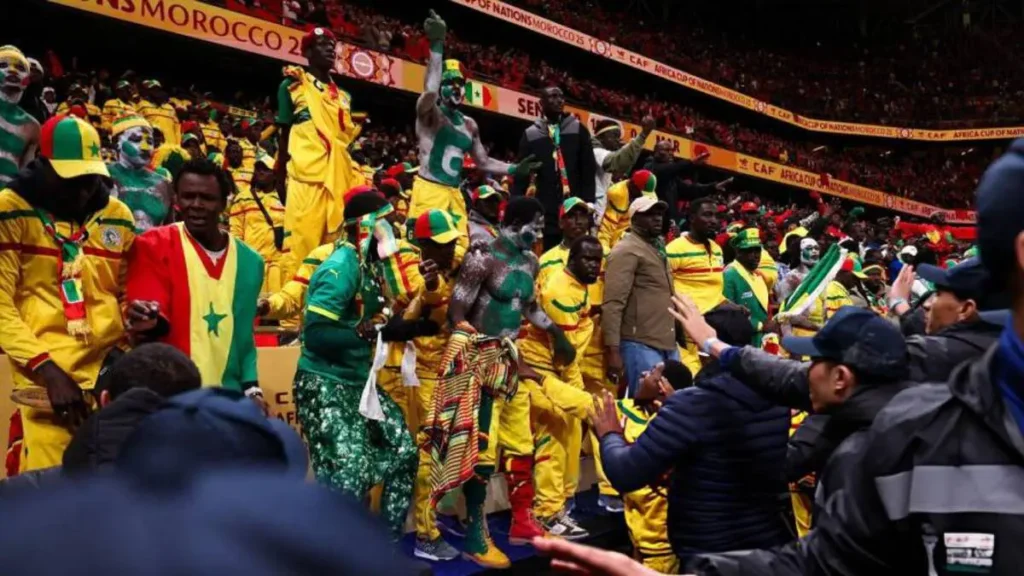 Affaire Sénégal-Maroc TAS supporters Sénégal réaction stade CAN 2025