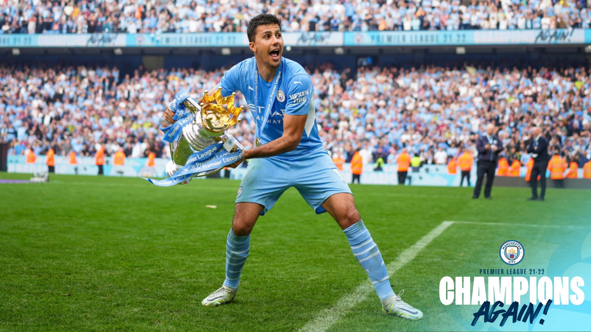 Rodri Real Madrid trophée Premier League Manchester City