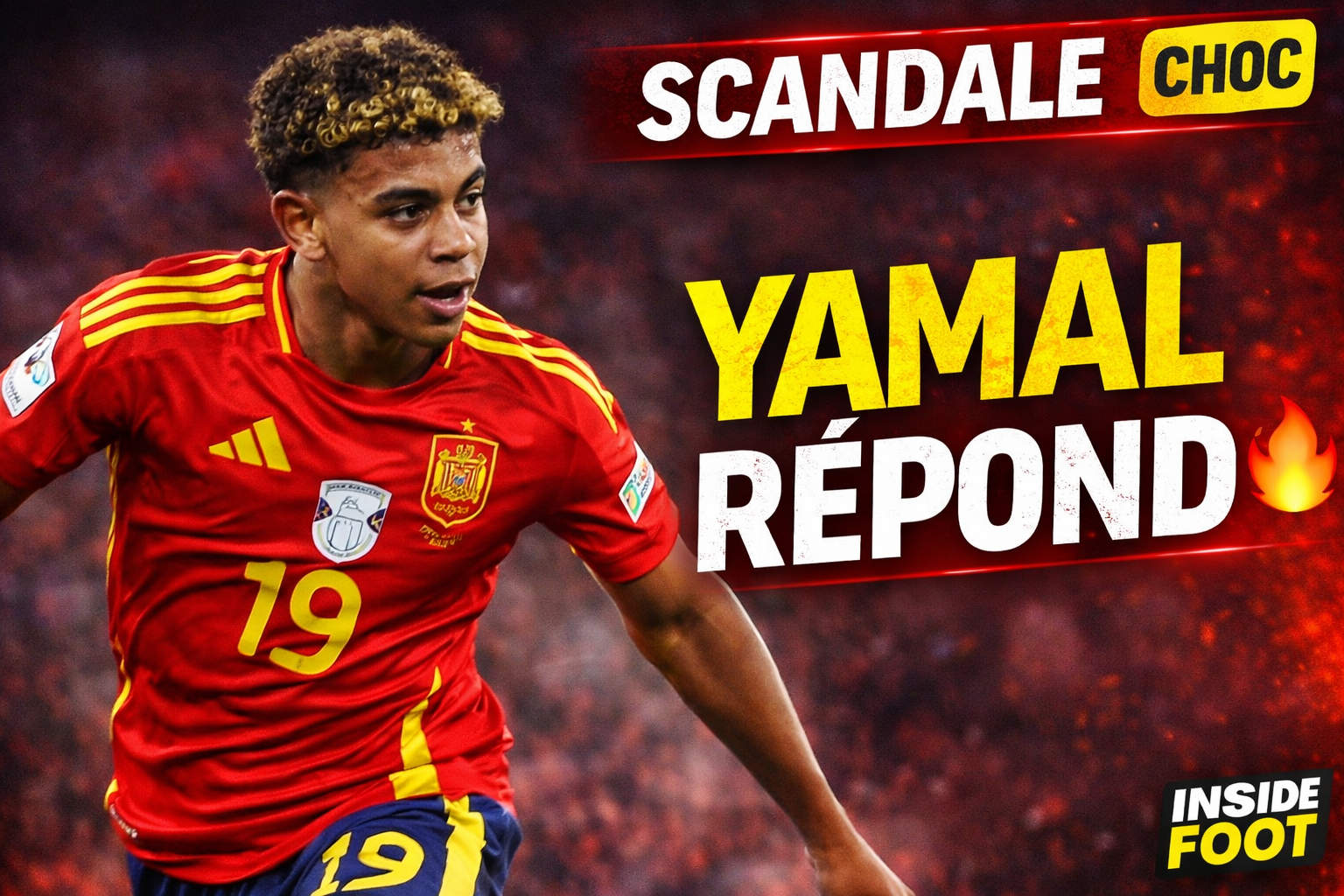 Lamine Yamal chants anti-musulmans Espagne réaction RCDE Stadium