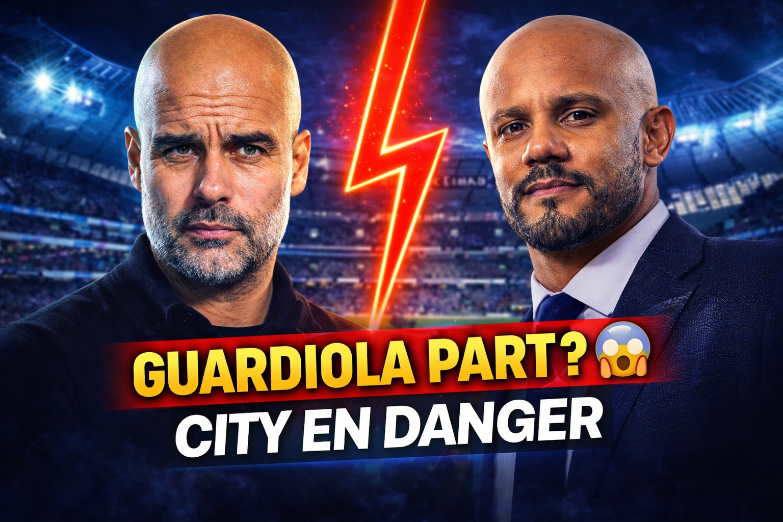 Vincent Kompany Manchester City successeur Guardiola